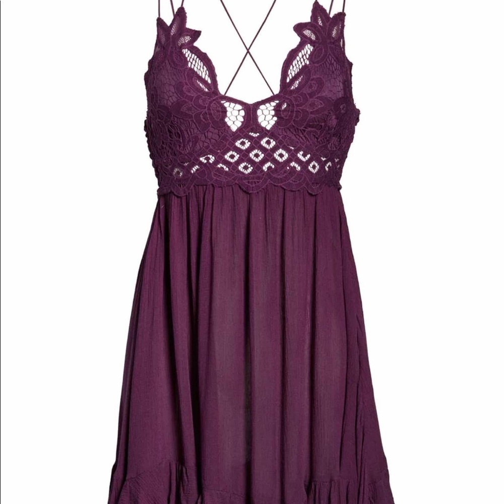 Free People Adella Slip Lace D… - Picture 5 of 8